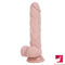 7.87in Realistic Penis Skin Silicone Flexible Dildo With Suction Cup