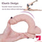 7.87in Realistic Penis Skin Silicone Flexible Dildo With Suction Cup