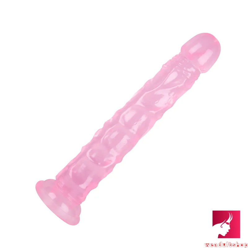 9.84in Soft Realistic Dildo Sex Toy For Adult Women Masturbation