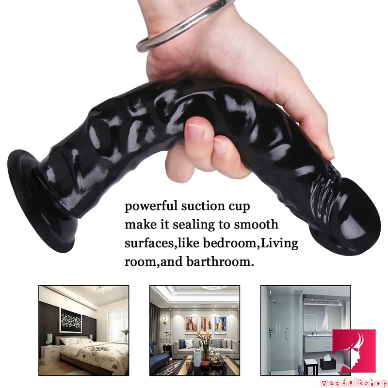 9.84in Soft Realistic Dildo Sex Toy For Adult Women Masturbation