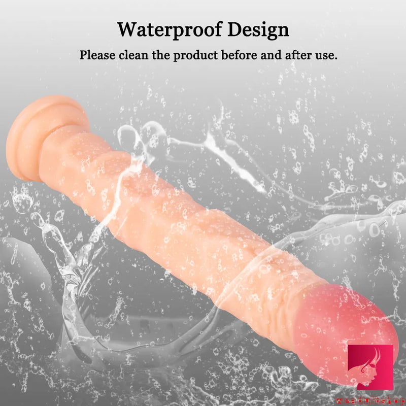 9.84in Soft Realistic Dildo Sex Toy For Adult Women Masturbation