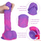 8.07in Mixed Colors Night Sky Dildo For Women Vagina Anal Massage