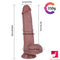 8.66in Silicone Dildo Adult Sex Toy With Moving Foreskin