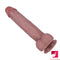 8.66in Silicone Dildo Adult Sex Toy With Moving Foreskin