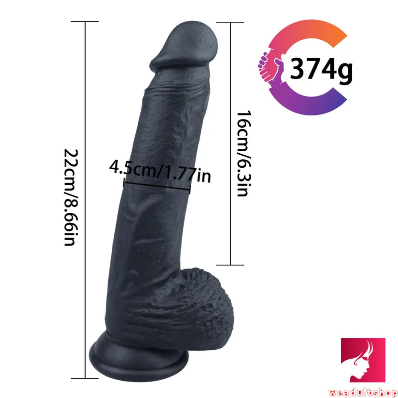 8.66in Penis Lifelike Dildo Adult Toy For Women Men
