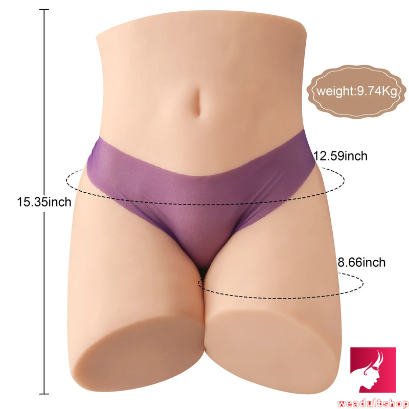 21.47lb Delicate Lifelike Big Ass Design Sex Doll Torso For Men