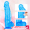 11in Big Blue Thick Cock Dildo For Women Vaginal Dilator