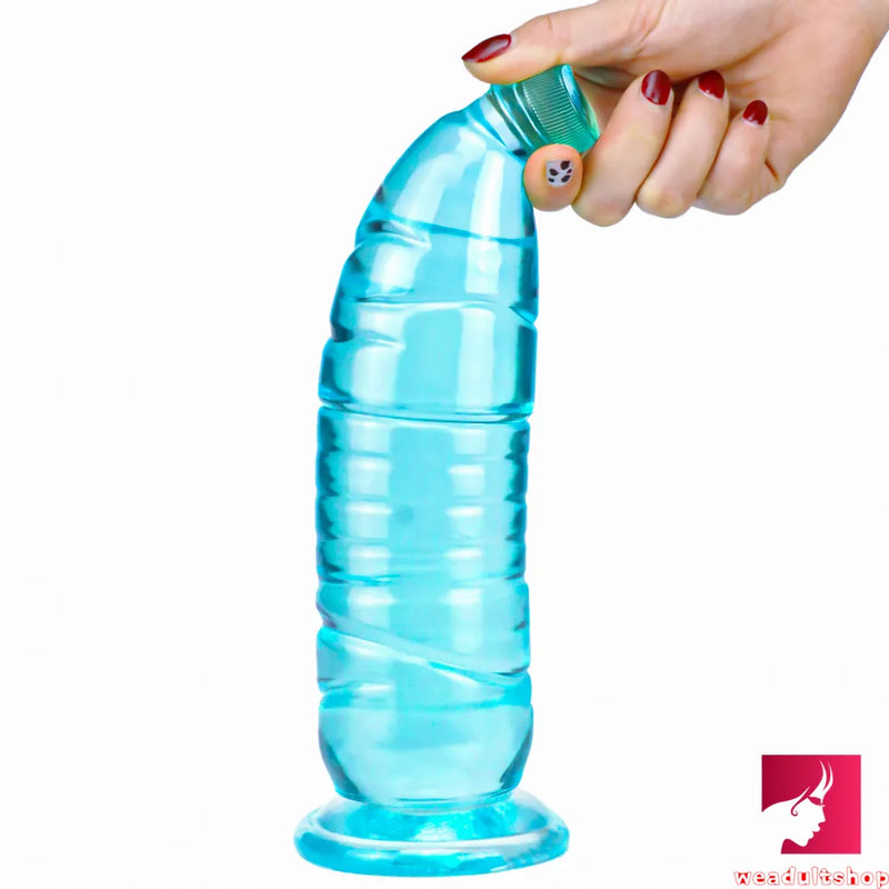 9.65in Bottle Fantasy Women Vagina Sex Penis Dildo For Adults