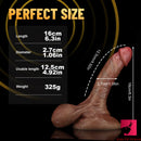 6.3in 7.09in Real Touch Feel Dildo Soft Silicone Simulation Toy