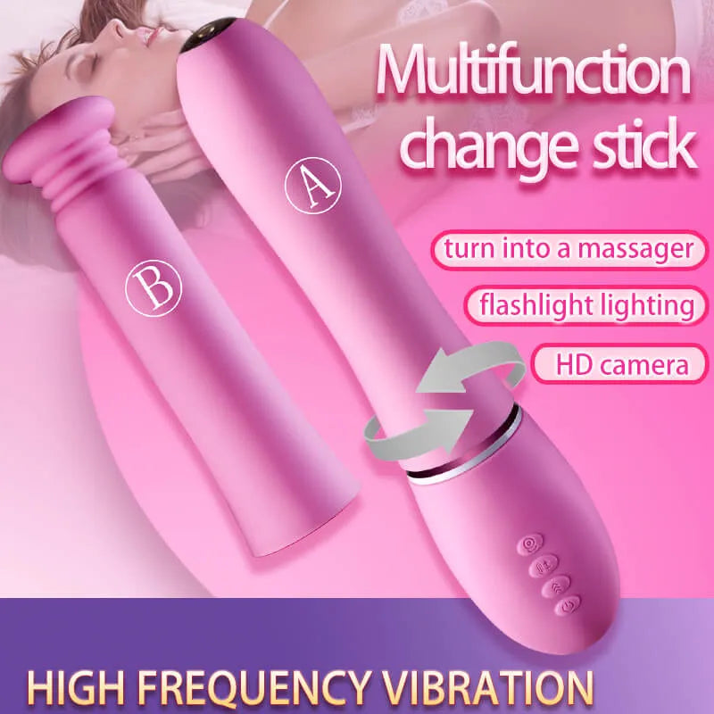 Camera APP Remote Control Vibrator Dildo Sex Toy For Women