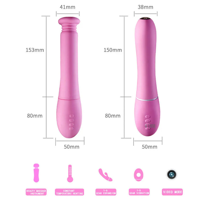 Camera APP Remote Control Vibrator Dildo Sex Toy For Women