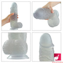 10.2in Transparent Thick Big Dildo Real Cock For Women Love