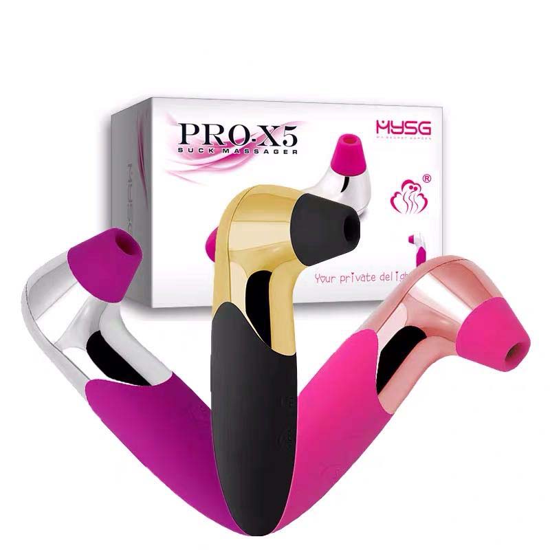 Suction Vibrator Pussy Sucking Nipples Stimulator - Adult Toys 
