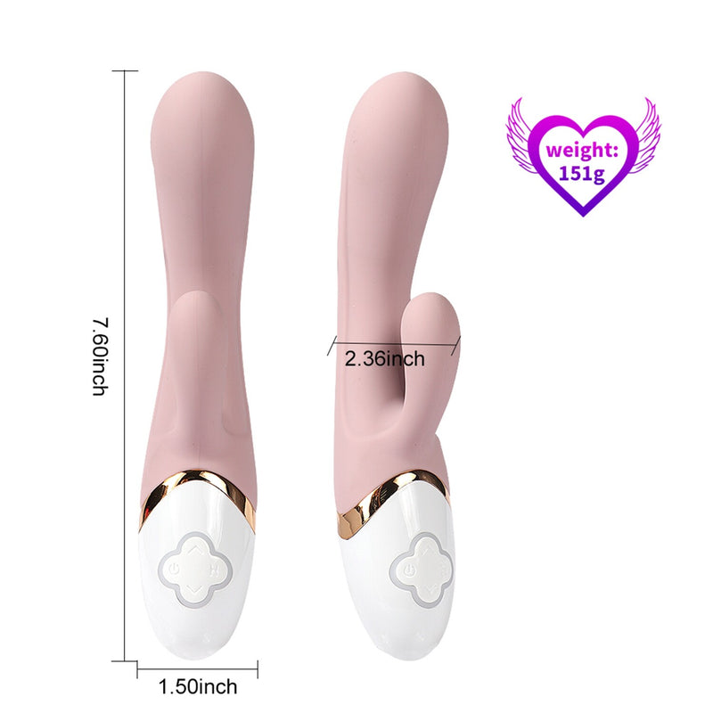 Silicone G-spot Massage Variable Frequency AV Wand Vibrator