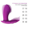 D8 Vaginal Massager 10 Frequency Wireless Wearable Invisible Vibrator