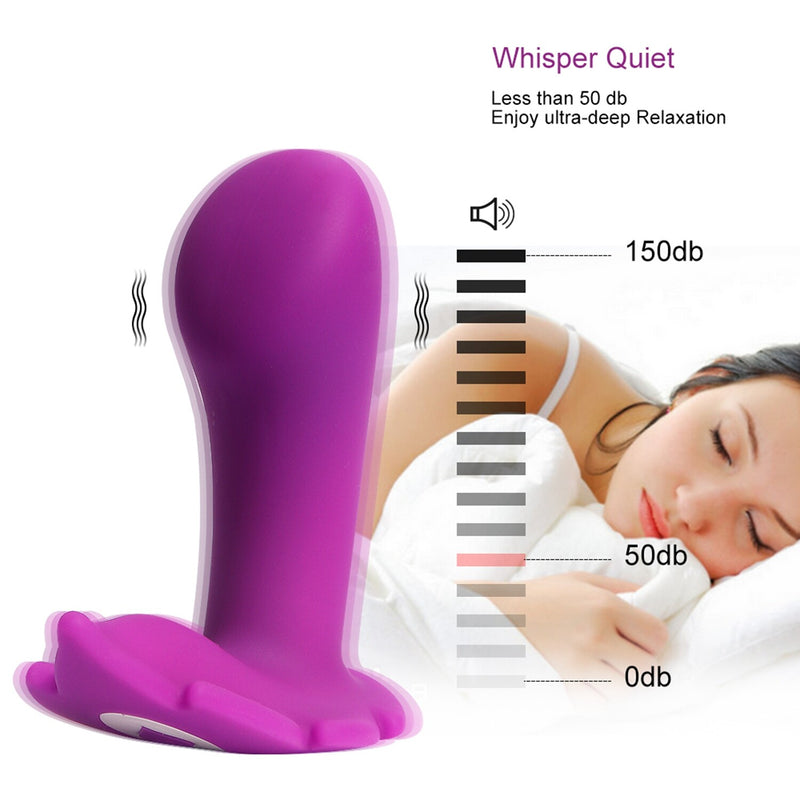 D8 Vaginal Massager 10 Frequency Wireless Wearable Invisible Vibrator