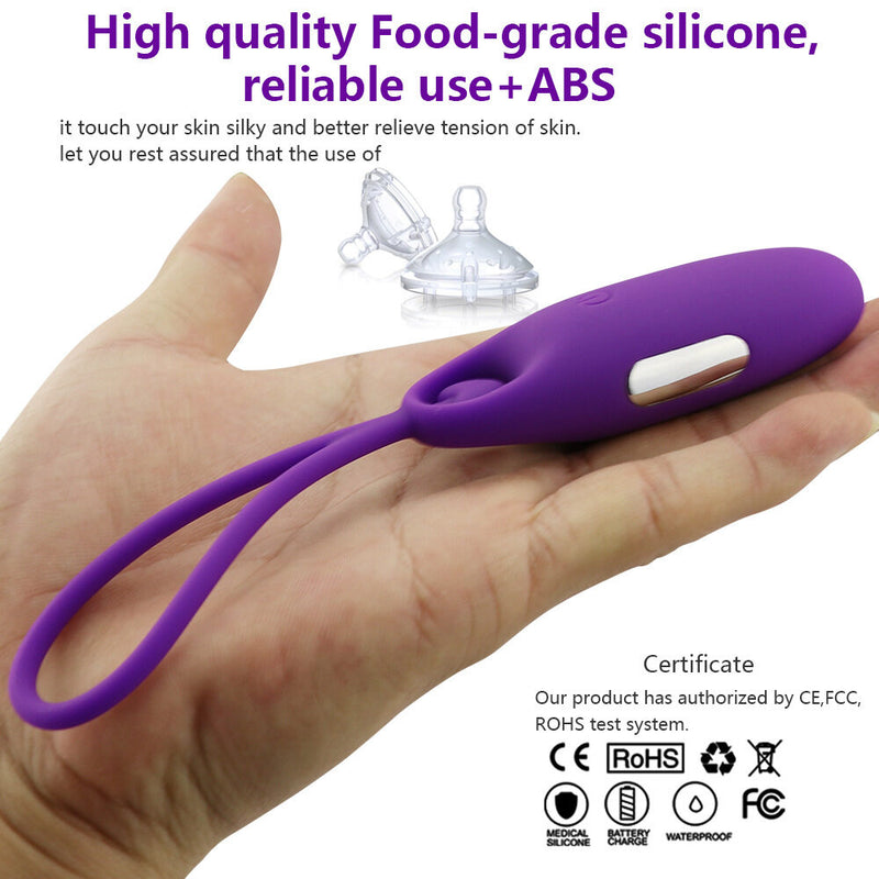 Wireless Remote Control Silicone Waterproof Vibrator