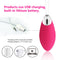 Love Moment Rabbit Smart Heating Remote Control Soft Silicone Vibrator