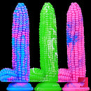 8in Corn Lifelike Feeling Silicone Vegetable Penis Butt Plug Dildo