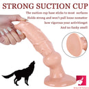 8.27in Wolf Dog Special-shaped Animal Dildo SM Sex Toy