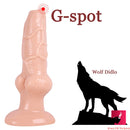 8.27in Wolf Dog Special-shaped Animal Dildo SM Sex Toy