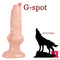 8.27in Wolf Dog Special-shaped Animal Dildo SM Sex Toy