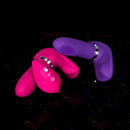Strong Vibration Heating Dual Motors Vibrator Wearable Waterproof Toy - Adult Toys 