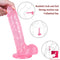 9.45in Realistic Skin Feeling Penis Dildo Adult Erotic Sex Toy