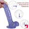 9.45in Realistic Skin Feeling Penis Dildo Adult Erotic Sex Toy