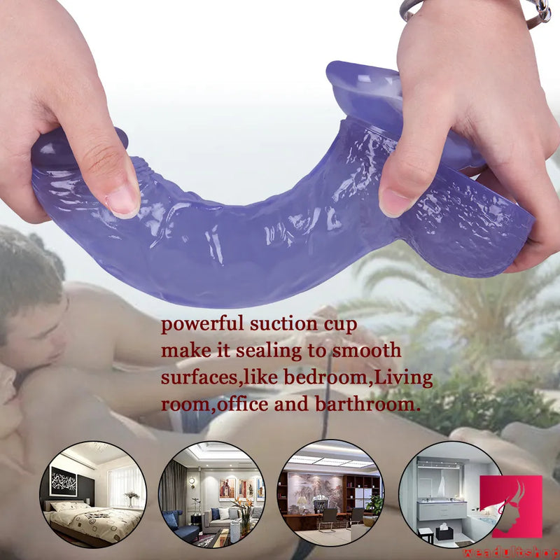 9.45in Realistic Skin Feeling Penis Dildo Adult Erotic Sex Toy