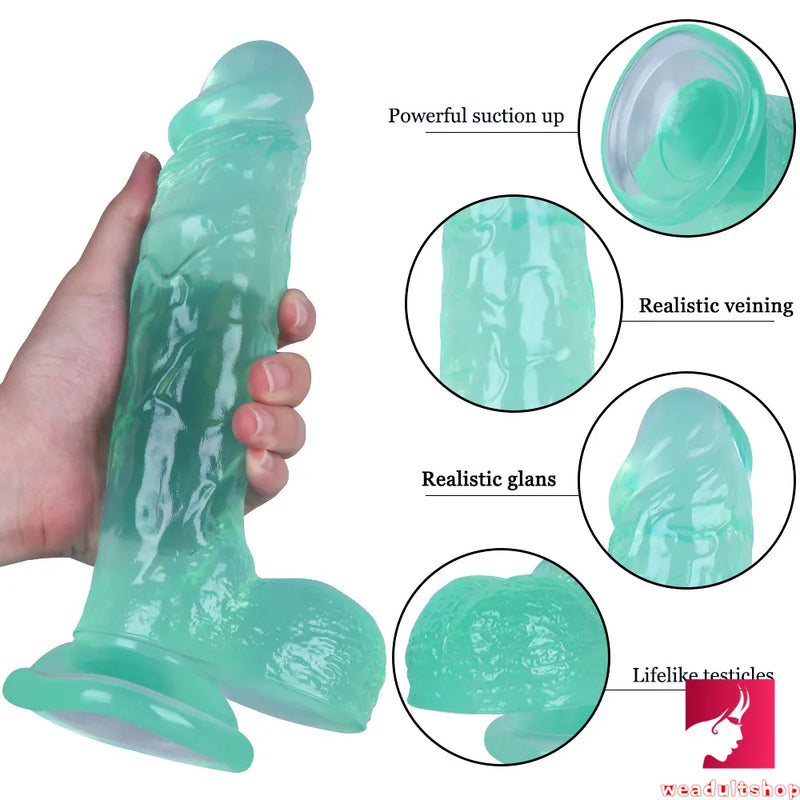 9.45in Realistic Skin Feeling Penis Dildo Adult Erotic Sex Toy