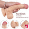 7.09in Artificial Dildo For Women Suction Cup Realistic Dildo