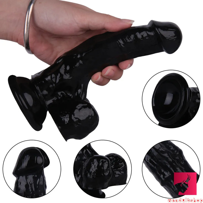 7.09in Artificial Dildo For Women Suction Cup Realistic Dildo