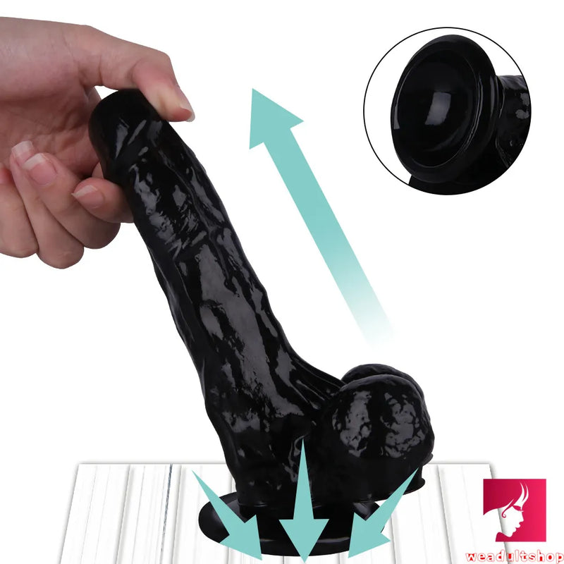 7.09in Artificial Dildo For Women Suction Cup Realistic Dildo