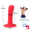 6.69in Rainbow Dildo Flexible Strong Suction Cup Sex Toy