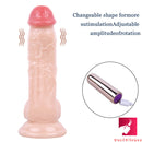 7.48in Vibrating Waterproof Wireless Multiple Frequencies Dildo Toy