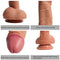 7.87in Female Anal Dildo Tantus Acute Silicone Sex Toy