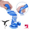 7.48in Realistic Flexible G-spot Thick Dildo with Shaft and Ball