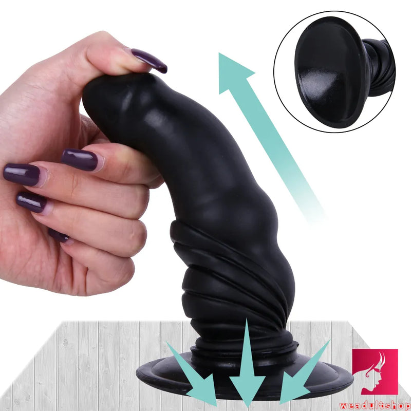 6.69in 2in1 Bullet Design Dildo Butt Plug Sex Toy