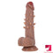 7.87in 8.27in Small Big Silicone Spiked Dildo For Anal Massaging