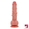 7.87in 8.27in Small Big Silicone Spiked Dildo For Anal Massaging