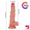 7.87in 8.27in Small Big Silicone Spiked Dildo For Anal Massaging