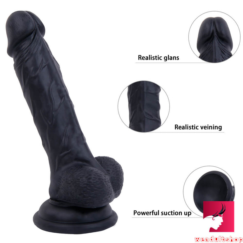 6.69in Dual Layer Realistic Dildo For Vaginal Orgasm Stimulation