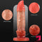 8.62in Brush Design Fantasy Realistic Artificial Penis For Women