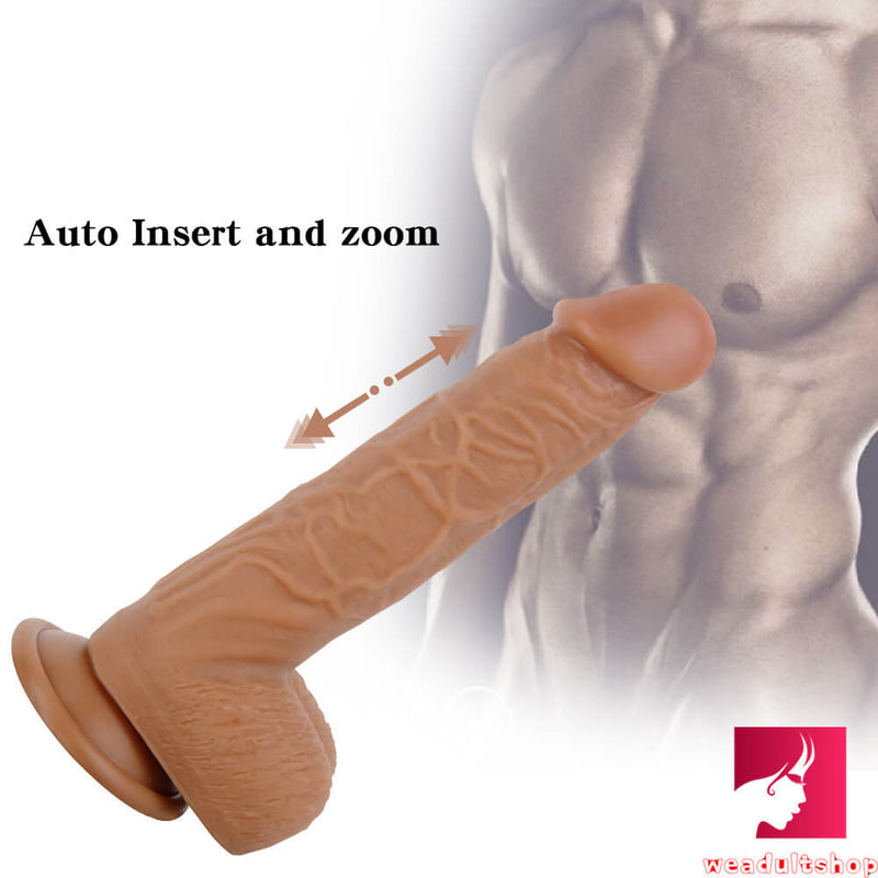 8.3in New Style Remote Heating Thrusting Vibrating Dildo