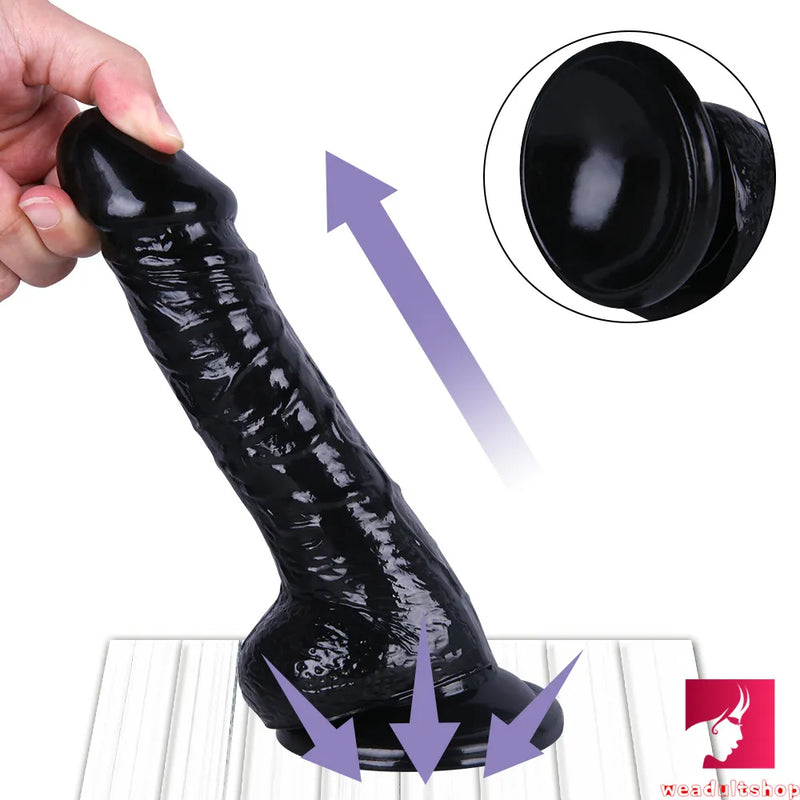 7.87in Flexible G-spot Realistic Dildo With Powerful Suction Cup