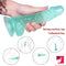 7.87in Flexible G-spot Realistic Dildo With Powerful Suction Cup