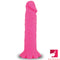 7.08in Pink Flower Sucker Base Dildo Sex Toy For Adults