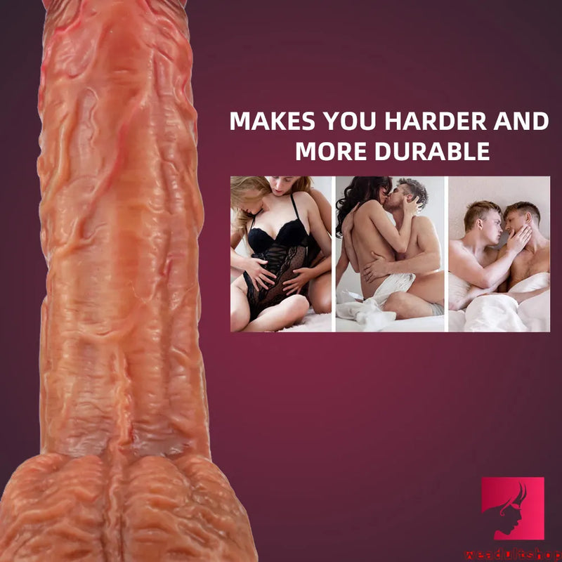 7.68in Realistic Dildo With Suction Cup For Women Couples