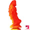 8.66in New Arrival Dragon Mixed Colors Dildo Sex Play Adult Toy